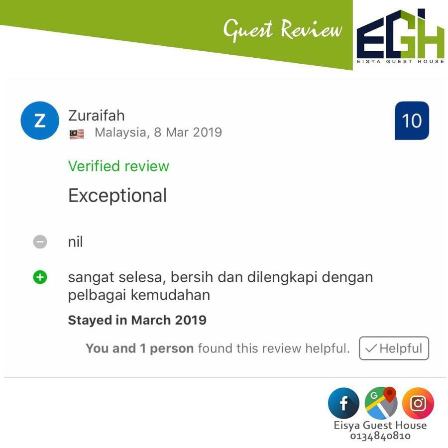 Eisya Guest House Perlis With Pool Musllm Only Arau Luaran gambar